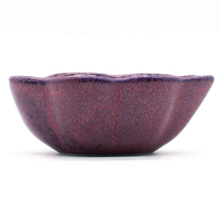 Aito Sui Purple Mino Ware Soy Sauce Dish 6.5cm Dishwasher & Microwave Safe