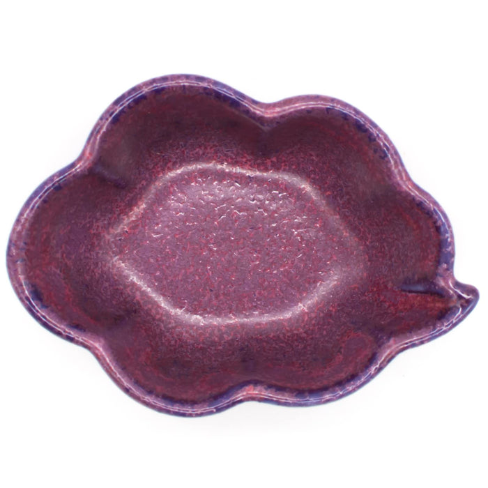 Aito Sui Purple Mino Ware Soy Sauce Dish 6.5cm Dishwasher & Microwave Safe