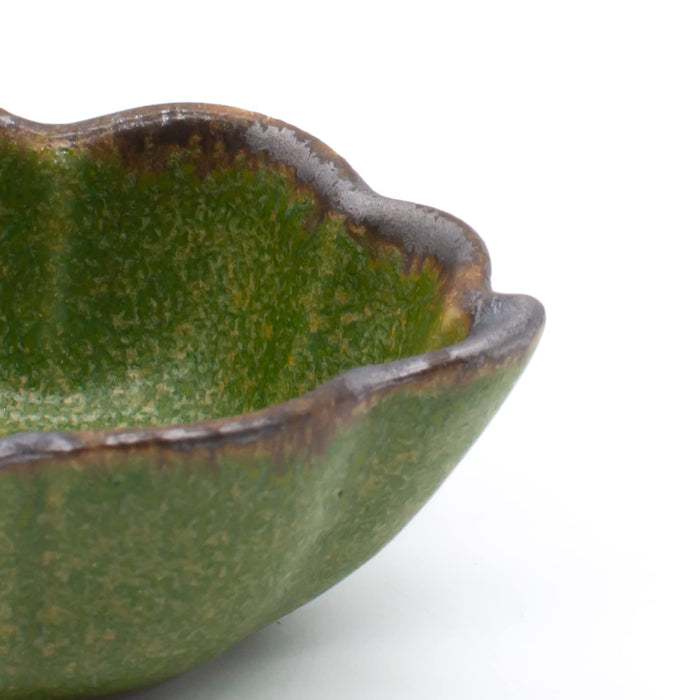 Aito Sui Soy Sauce Dish Cloud Bean Bowl 6.5cm Uguisu Mino Ware Japan Safe