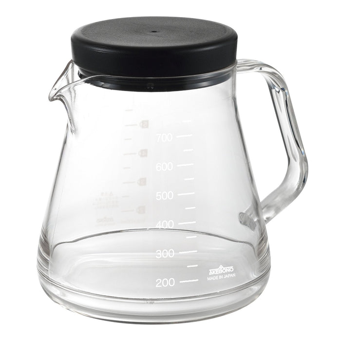Akebono Sangyo Unbreakable 750ml Coffee Server TW-3727 Dishwasher Safe Made in Japan-Kiichin - The #1 Place for Japanese Goods in Your Hand!