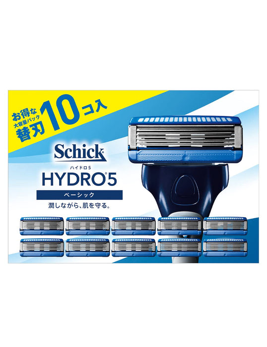 Schick Hydro 5 Razor Replacement Blades Pack of 10 - Amazon Exclusive