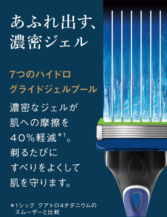 Schick Hydro 5 高级敏感肌肤替换刀片 10 件装剃须刀