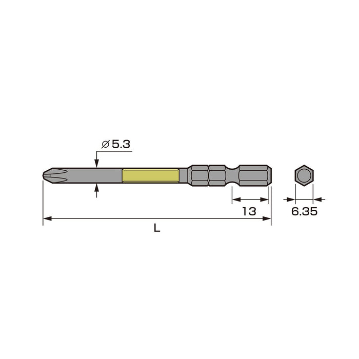 Anex Black Dragon Tough Bit 階梯式 2 件套 Anex Abrd-2100 工具