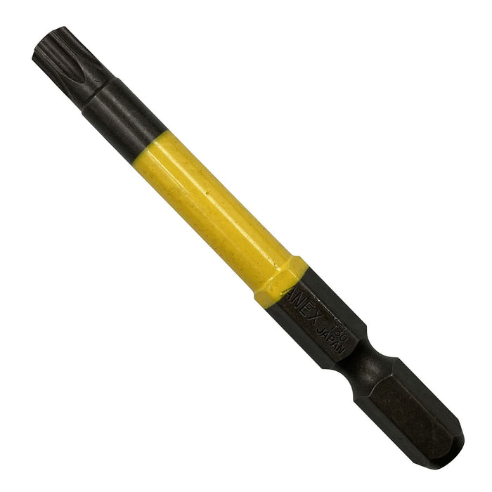 Anex T30X65 Hex Lobe Single Head Tool with Hole - Annex Color Bit-Kiichin - The #1 Place for Japanese Goods in Your Hand!