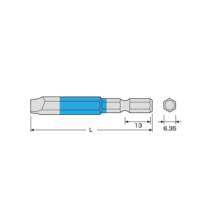 Anex 单头彩色钻头 -8 X 65 Acmm1-8065 工具