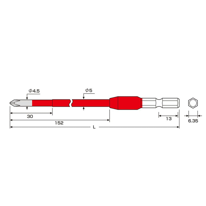 Anex Acmd-1200 Color Bit Step +1X200 Anex Tool