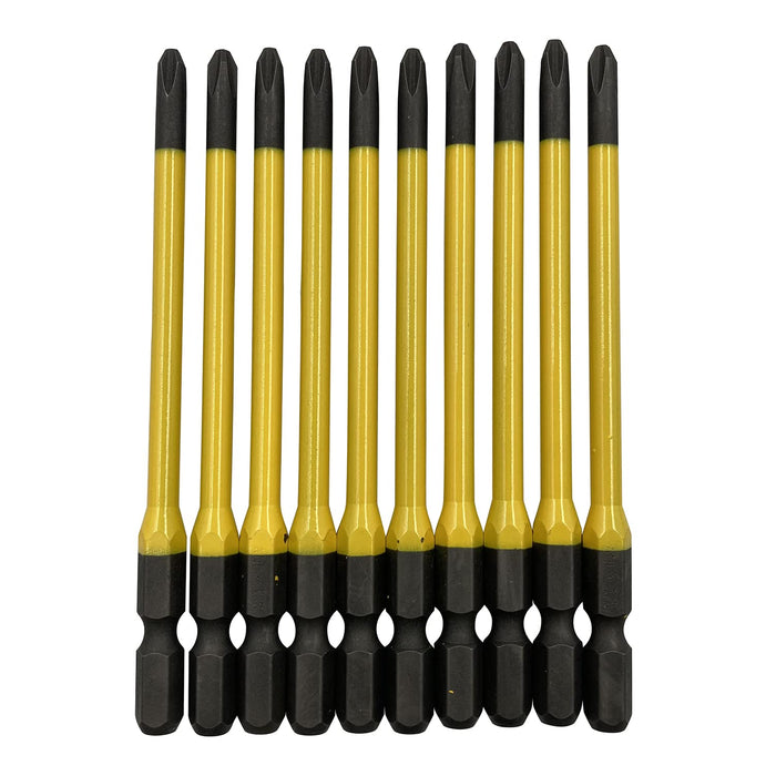 Anex 10-Piece Stepped Color Bit Set +2X100 AC-16M-Kiichin - The #1 Place for Japanese Goods in Your Hand!