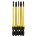 Anex Tool Annex Color Bits Stepped +2X100 Set of 5 ACMD5-2100-Kiichin - The #1 Place for Japanese Goods in Your Hand!