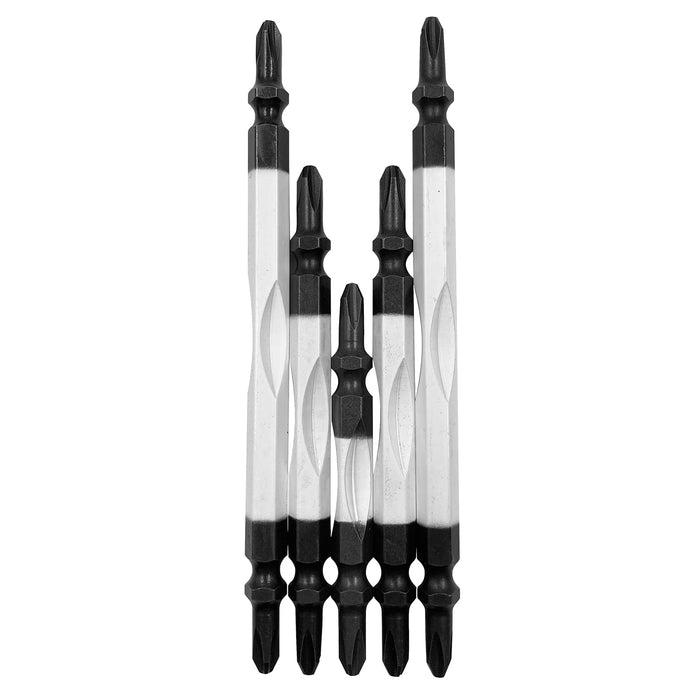 Anex 5-piece Double-Head Slim Torsion Bit Set - Durable Anex Tools-Kiichin - The #1 Place for Japanese Goods in Your Hand!