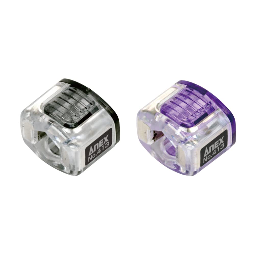 Anex Stool Magcatch Nano Set No.413-Kv Black-Purple 2 Pack by Annex (A