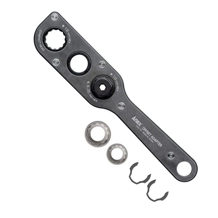 Anex Offset Adapter 19mm Socket Set - AOA-19S1 Tool Set of 2-Kiichin - The #1 Place for Japanese Goods in Your Hand!