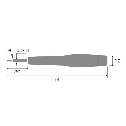 附件工具 Anex 精密螺丝刀 No.3470-B 5 槽 1.3mm 专用工具