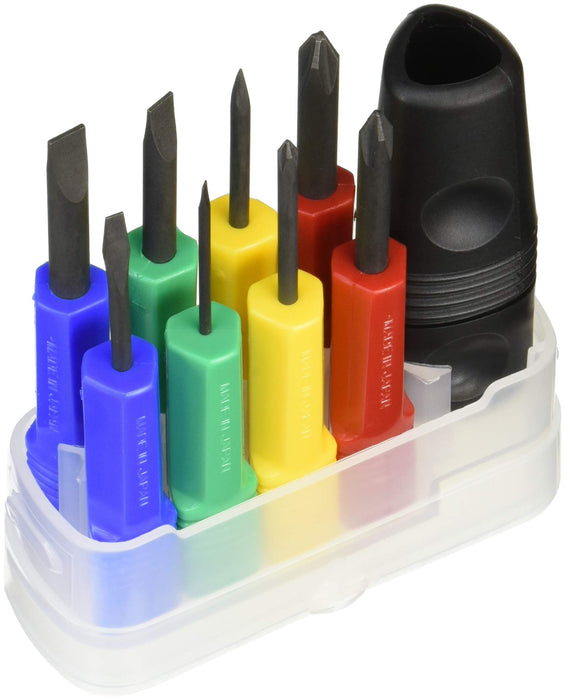 Anex Tool Annex Screwdriver Set No.5800 Magic Coin Set of 8 Multiple Sizes