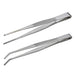 Anex Stainless Steel Serrated Tweezers Set - Anex - Straight/Bent Tip 150mm - ATW-S2 Tool-Kiichin - The #1 Place for Japanese Goods in Your Hand!