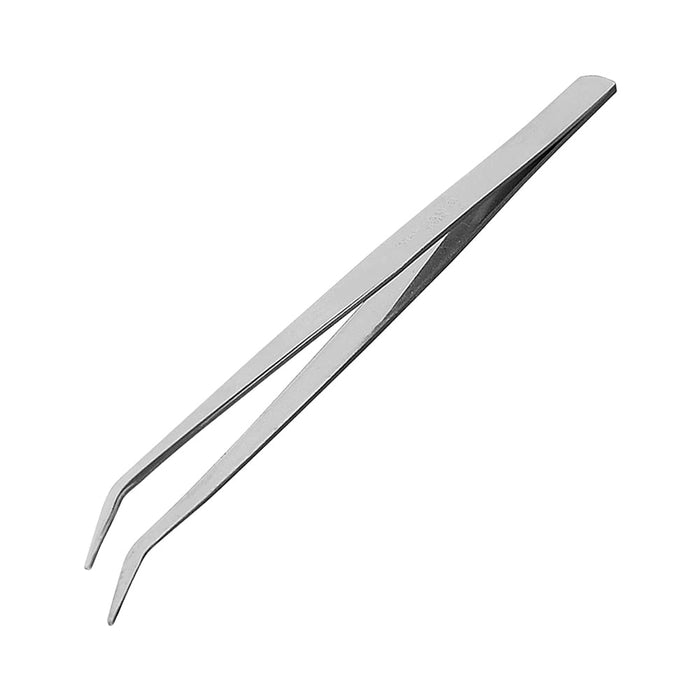 Anex Soft Type Stainless Steel Tweezers Curved Tip 150mm - Anex No.130