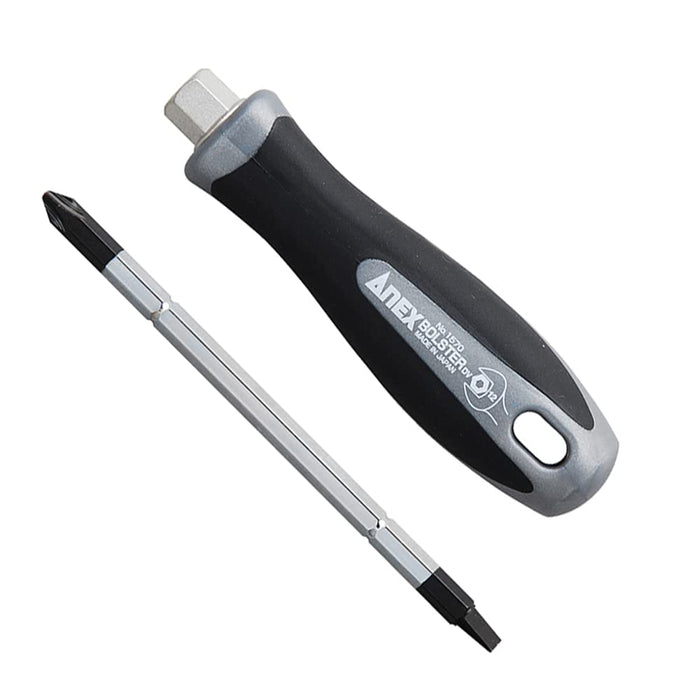 Anex Tool No.1570 - Replaceable Driver with Bolster Bit-Kiichin - The #1 Place for Japanese Goods in Your Hand!