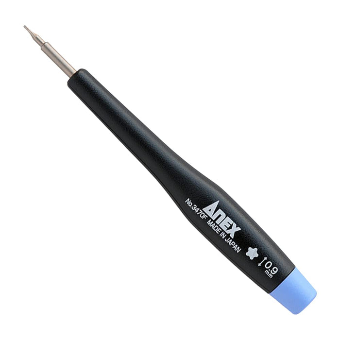 Anex Annex Tool Precision Screwdriver No.3470-F 0.9mm with 5 Grooves