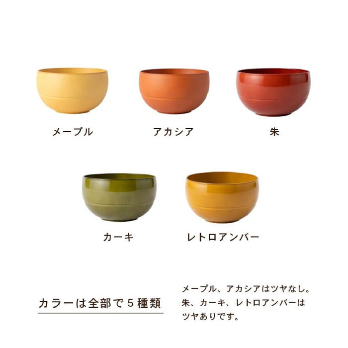 Asahi Koyo Medium Round Maple Bowl Dishwasher Safe Made in Japan-Kiichin - The #1 Place for Japanese Goods in Your Hand!
