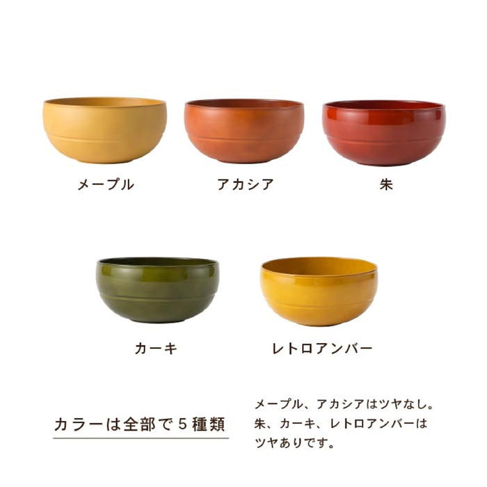 Asahi Koyo Wayowan Az18-71 Round Maple Bowl Made in Japan Dishwasher Safe-Kiichin - The #1 Place for Japanese Goods in Your Hand!