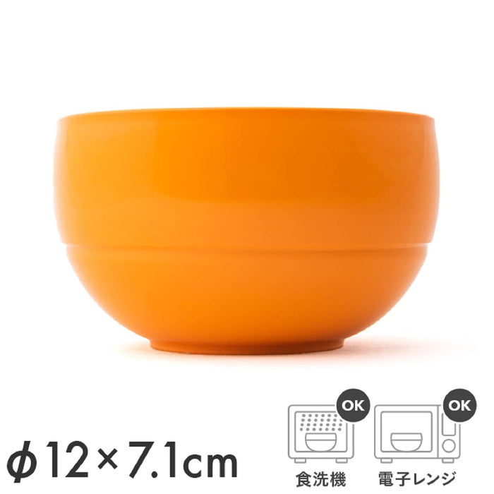 Asahi Koyo Large Round Bowl Ripe Persimmon Microwave Dishwasher Safe Japan-Kiichin - The #1 Place for Japanese Goods in Your Hand!