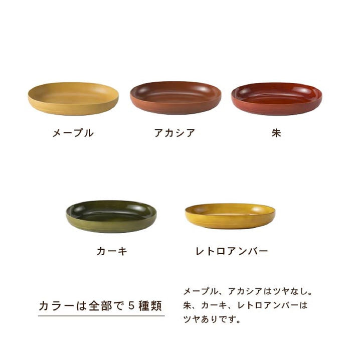 Asahi Koyo Oval Maple Lunch Plate Microwave Dishwasher Safe Made in Japan-Kiichin - The #1 Place for Japanese Goods in Your Hand!