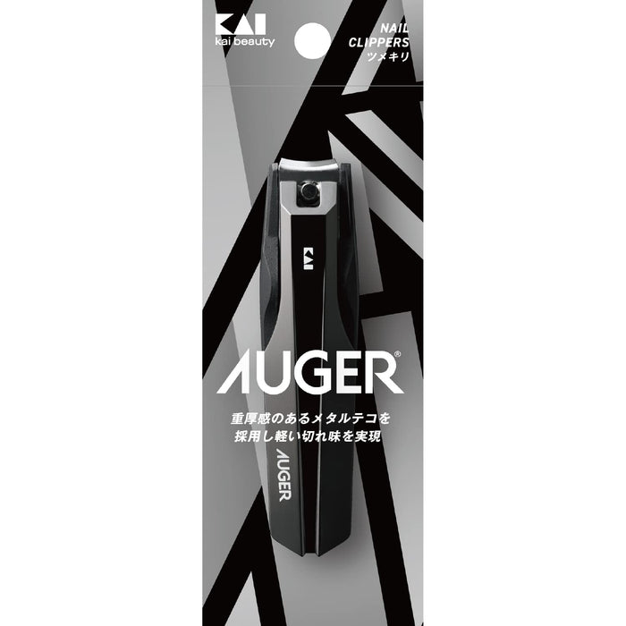Auger Nail Clippers Medium Stainless Steel for Men Hands and Feet