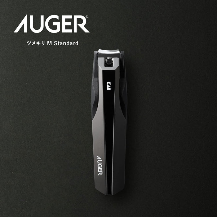 Auger Nail Clippers Medium Stainless Steel for Men Hands and Feet