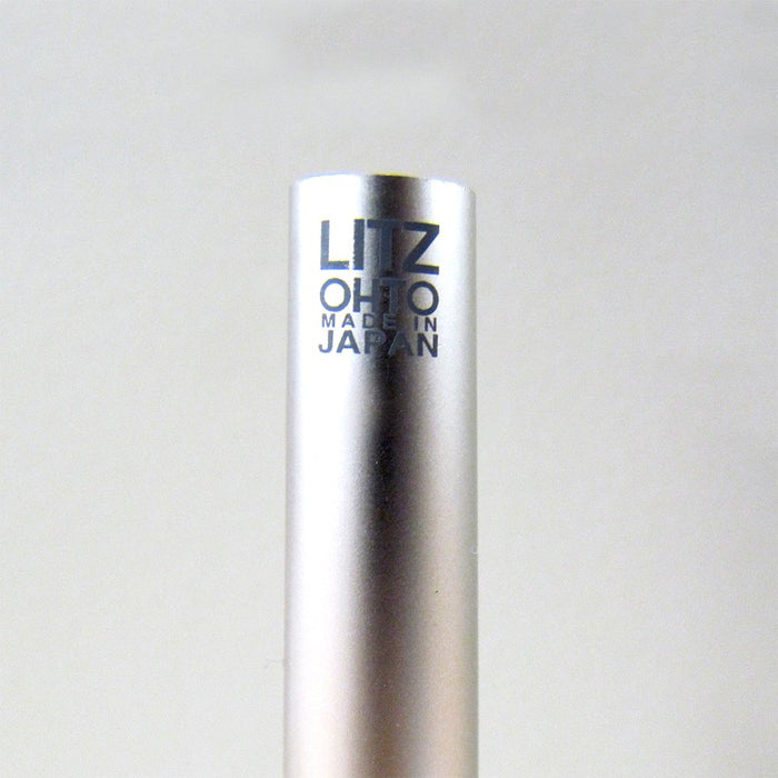 Ohto Ritz Silver Gel Ballpoint Pen Model NGP-805L-SV