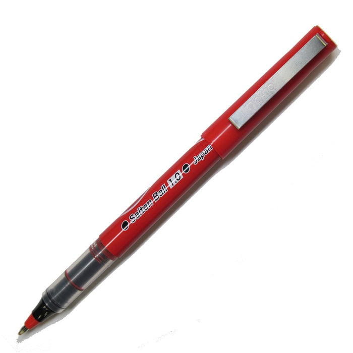 Ohto Red Ballpoint Pen Scoring Ball 1.0 Cerise 10-Pack