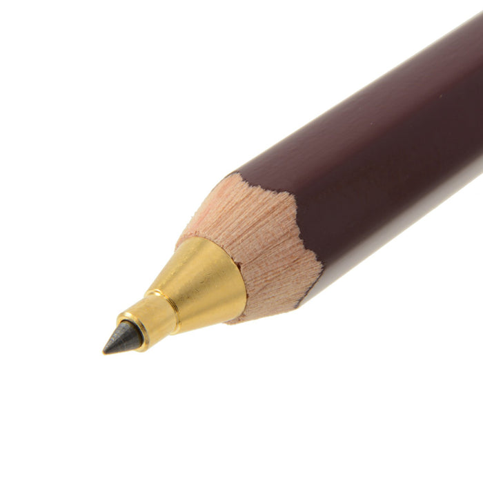 Ohto 2.0 mm Eng Aps-680E Mechanical Pencil with Eraser and Wooden Shaft