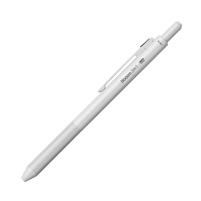 Ohto Bloom 3In1 White Multifunctional Pen - MF-25B3-WT Series