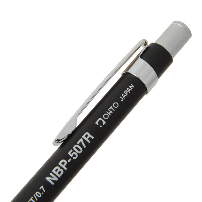 Ohto Black Needle Point Pen 507R 0.7mm - Oil-Based Ballpoint From Ohto