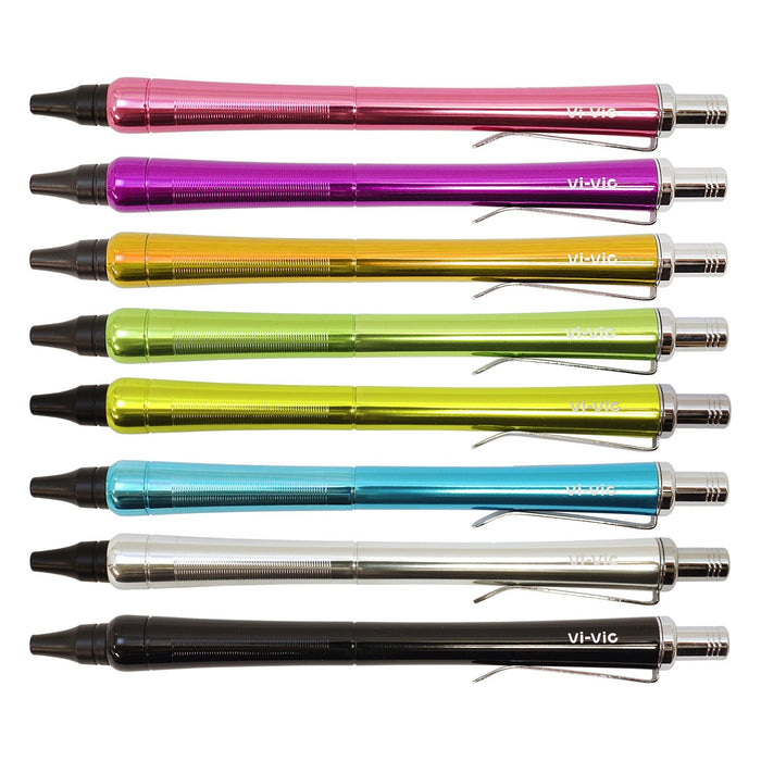 Ohto Vivic Black Oil-Based Ballpoint Pen Nbp-407V-Bk