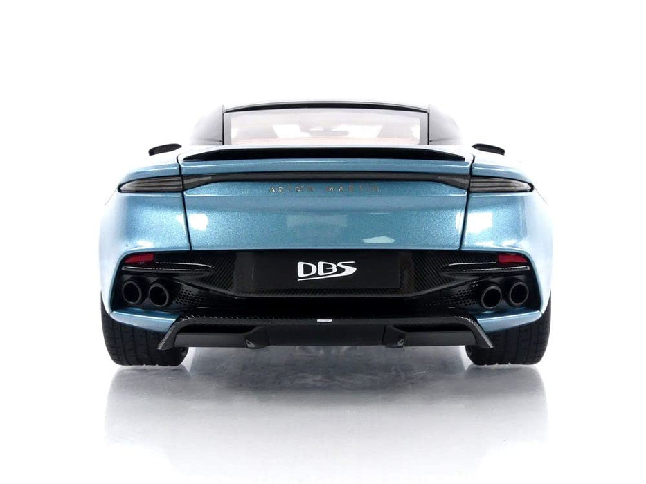 Autoart 1/18 Aston Martin DBS Superleggera 70299 Light Blue Pearl/Carbon Black Roof