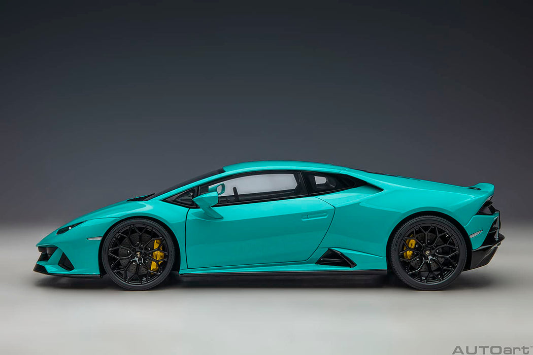 Autoart 1/18 Lamborghini Huracan Evo Turquoise Blue