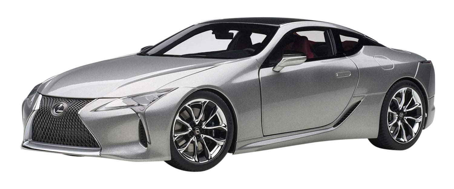 Autoart 1/18 Lexus LC500 Titanium Silver/Dark Rose-Kiichin - The #1 Place for Japanese Goods in Your Hand!