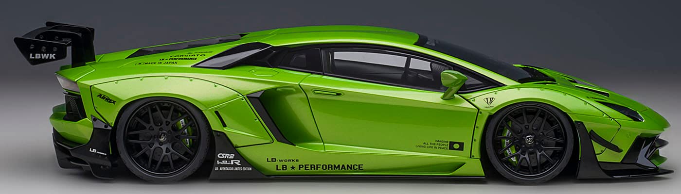 Autoart 1/18 Liberty Walk Lamborghini Aventador 79243 Pearl Green