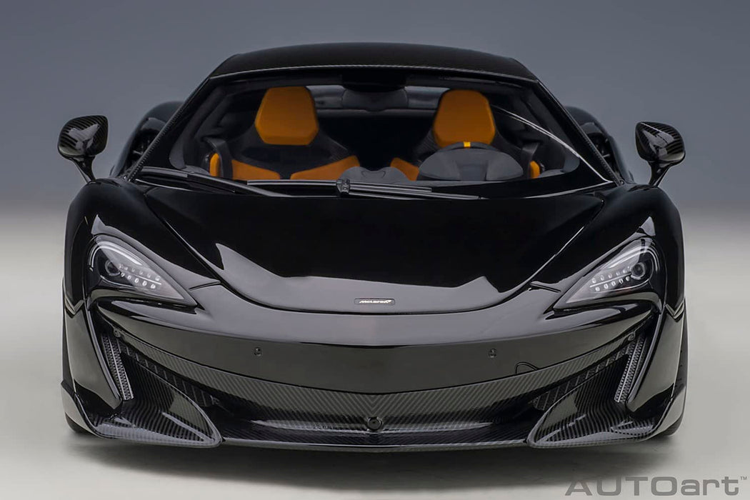 Autoart 1/18 麥拉倫 600LT 76081 黑色/碳纖維車頂