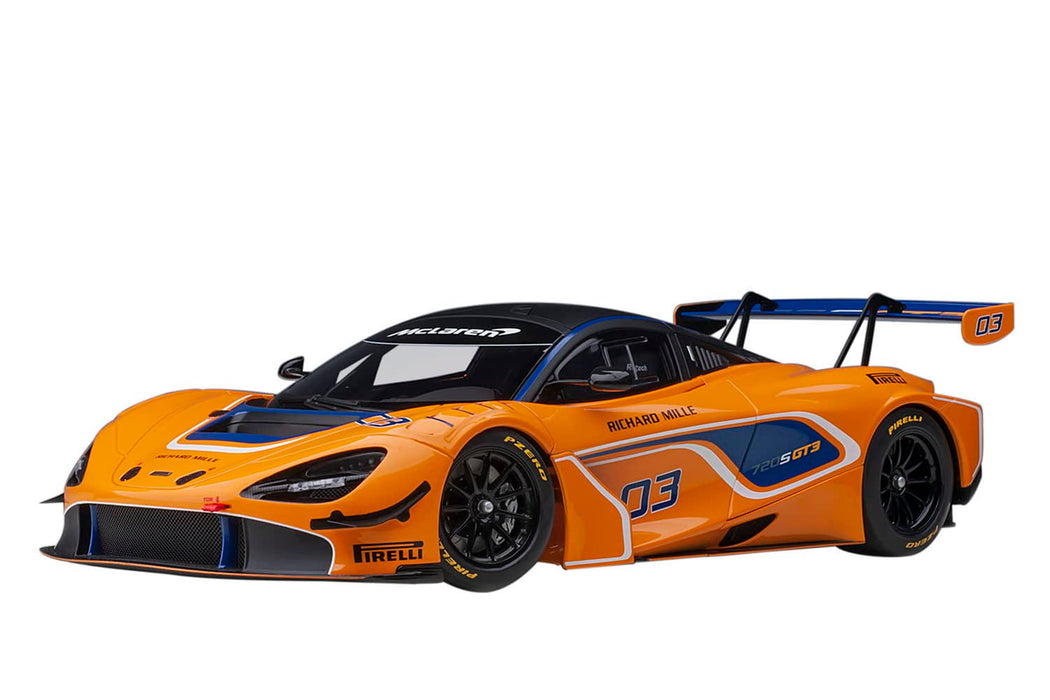 Autoart 1/18 麥克拉倫 720S GT3#03 橘色 81942