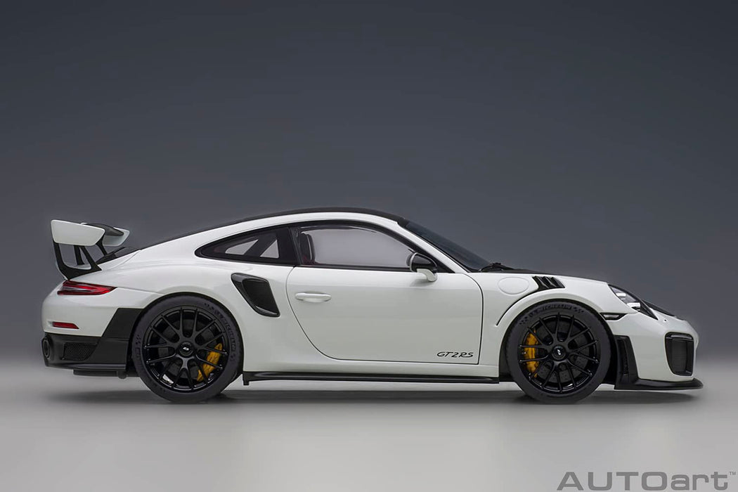 Autoart 1/18 保时捷 911 GT2 RS Weissach Pkg 白色/碳 78171