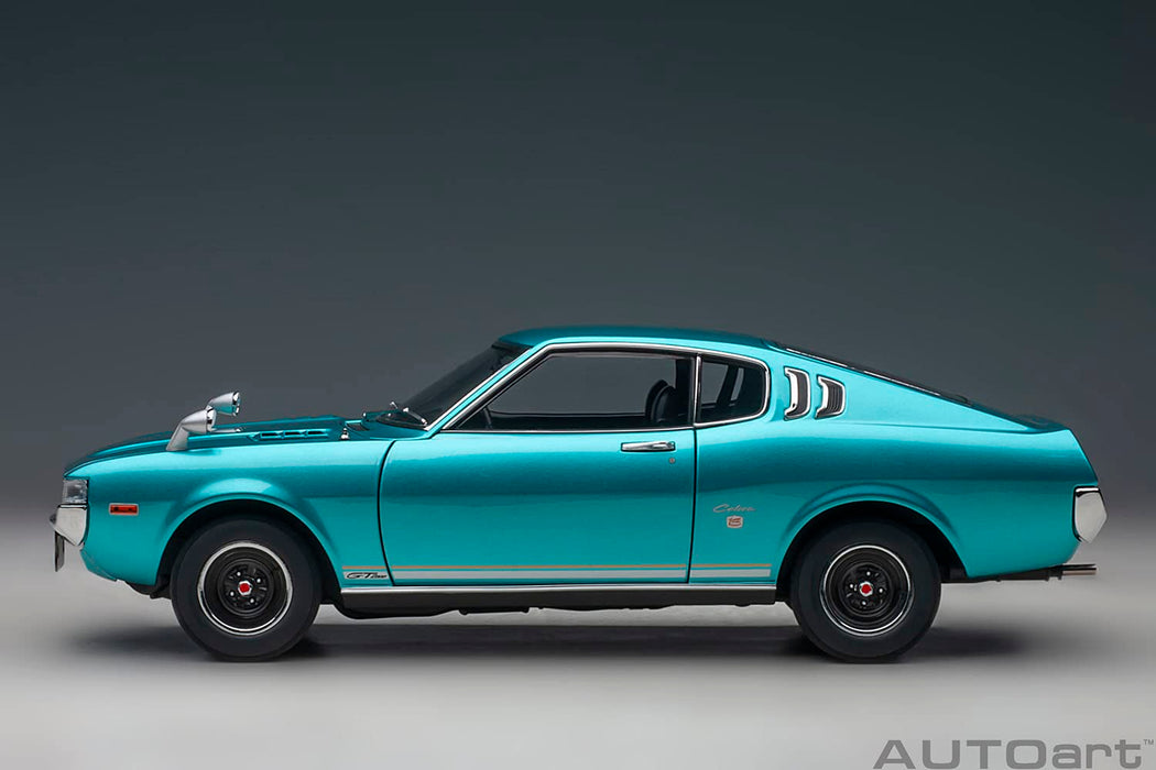 Autoart 1/18 Toyota Celica Liftback 2000Gt (Ra25) 1973 Turquoise Blue