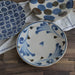 Awasaka Blue Arabesque Dinner Plate - Elegant Fine Ceramic Dish-Kiichin - The #1 Place for Japanese Goods in Your Hand!