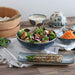 Awasaka Brush Blue 100 Round Noodle Bowl Parallel Import Edition-Kiichin - The #1 Place for Japanese Goods in Your Hand!