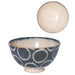 Awasaka Brush Blue Hyakumaru Rice Bowl - Stylish Durable Dinnerware-Kiichin - The #1 Place for Japanese Goods in Your Hand!
