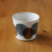 Awasaka Brush Blue Dot Buckwheat Chocolate Cup Premium Quality-Kiichin - The #1 Place for Japanese Goods in Your Hand!