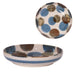 Awasaka Brush Blue Dotted Pasta Bowl Parallel Import-Kiichin - The #1 Place for Japanese Goods in Your Hand!