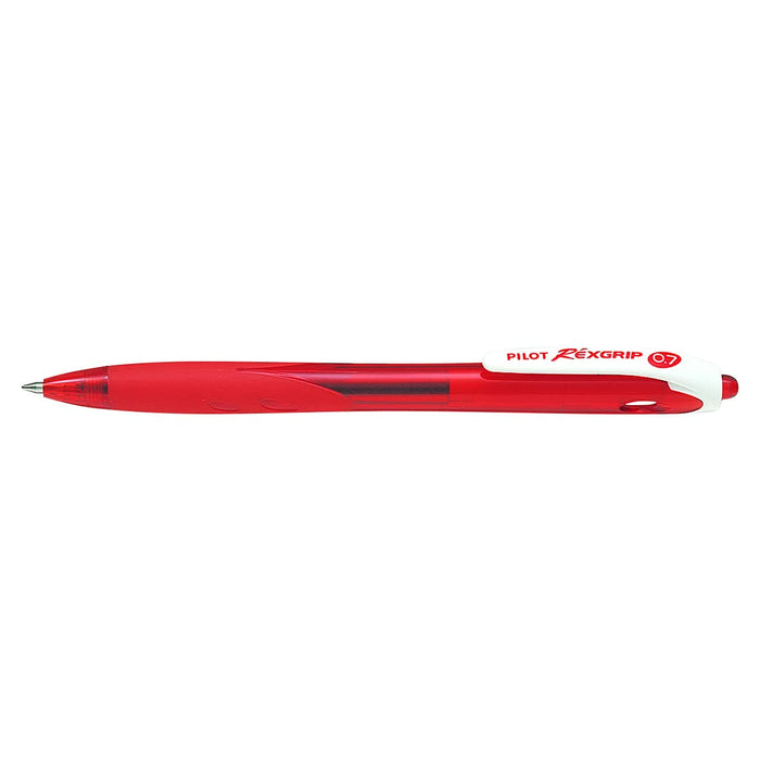 Pilot Rex Grip 0.7mm Red Ballpoint Pen BRG10FRR