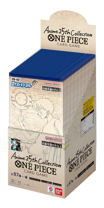 One Piece EB-02 Anime 25th Collection Booster Box (Japanese) One Piece EB-02 Anime 25th Collection Booster Box (Japanese)