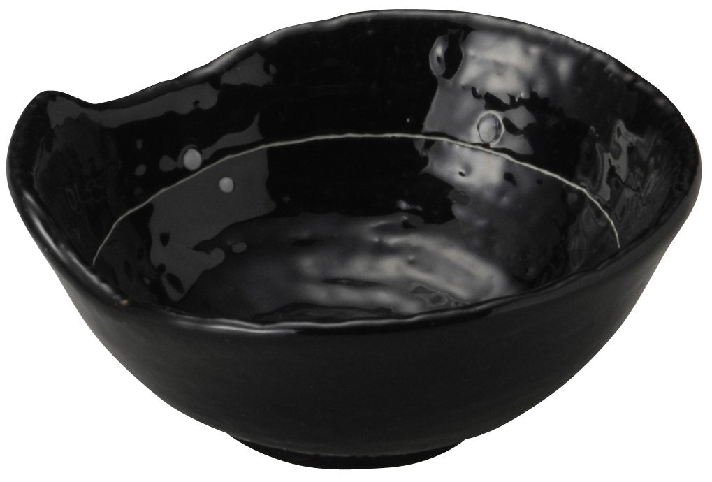 Santo Banko Ware Black Glaze Pattern 13754 Artisan Ceramic Dish Set-Kiichin - The #1 Place for Japanese Goods in Your Hand!