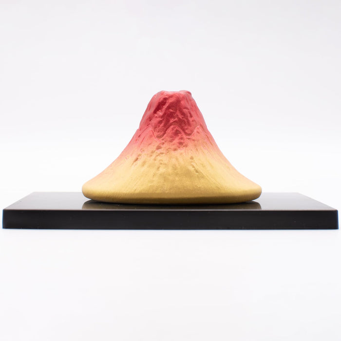 Santo Banko Ware Mount Fuji Ornament Red Interior Decor 14514